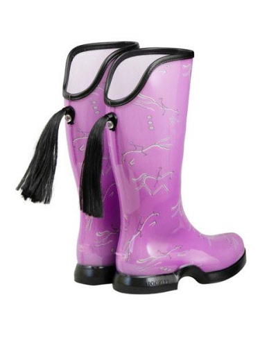 horse rain boots women's shoes