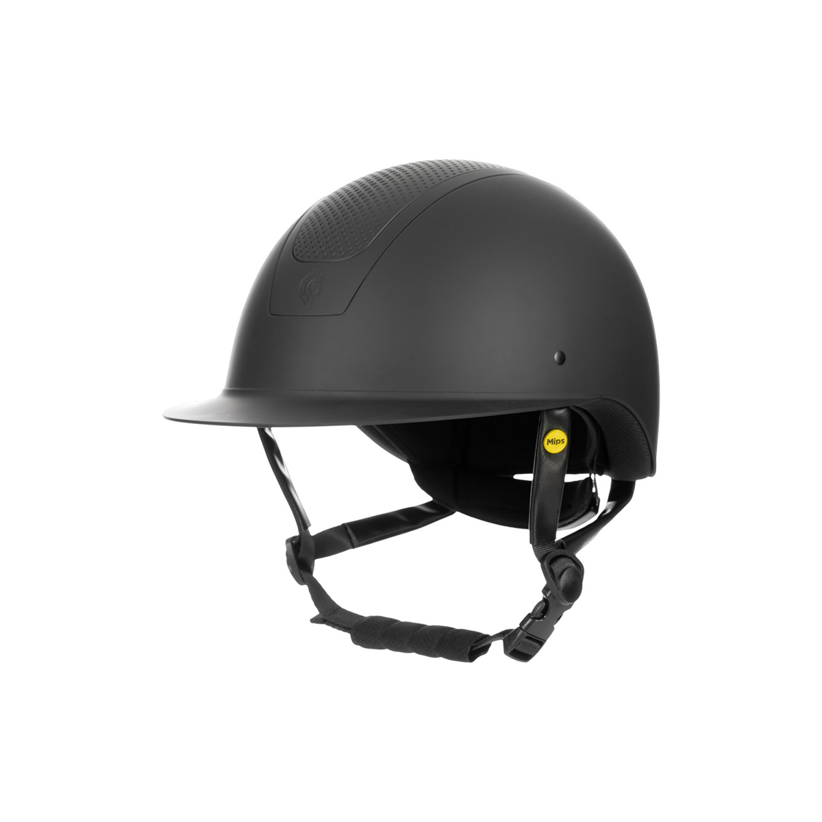 bike helmet with crown Equinavia Crown MIPS Riding Helmet - Black/Silver Crystal