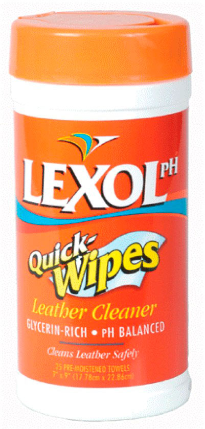 Lexol pH Leather Cleaner Quick Wipes