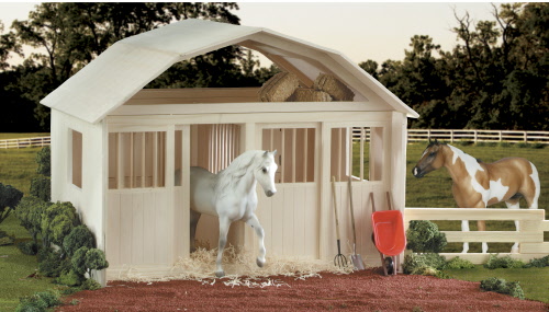 Breyer store horse barn